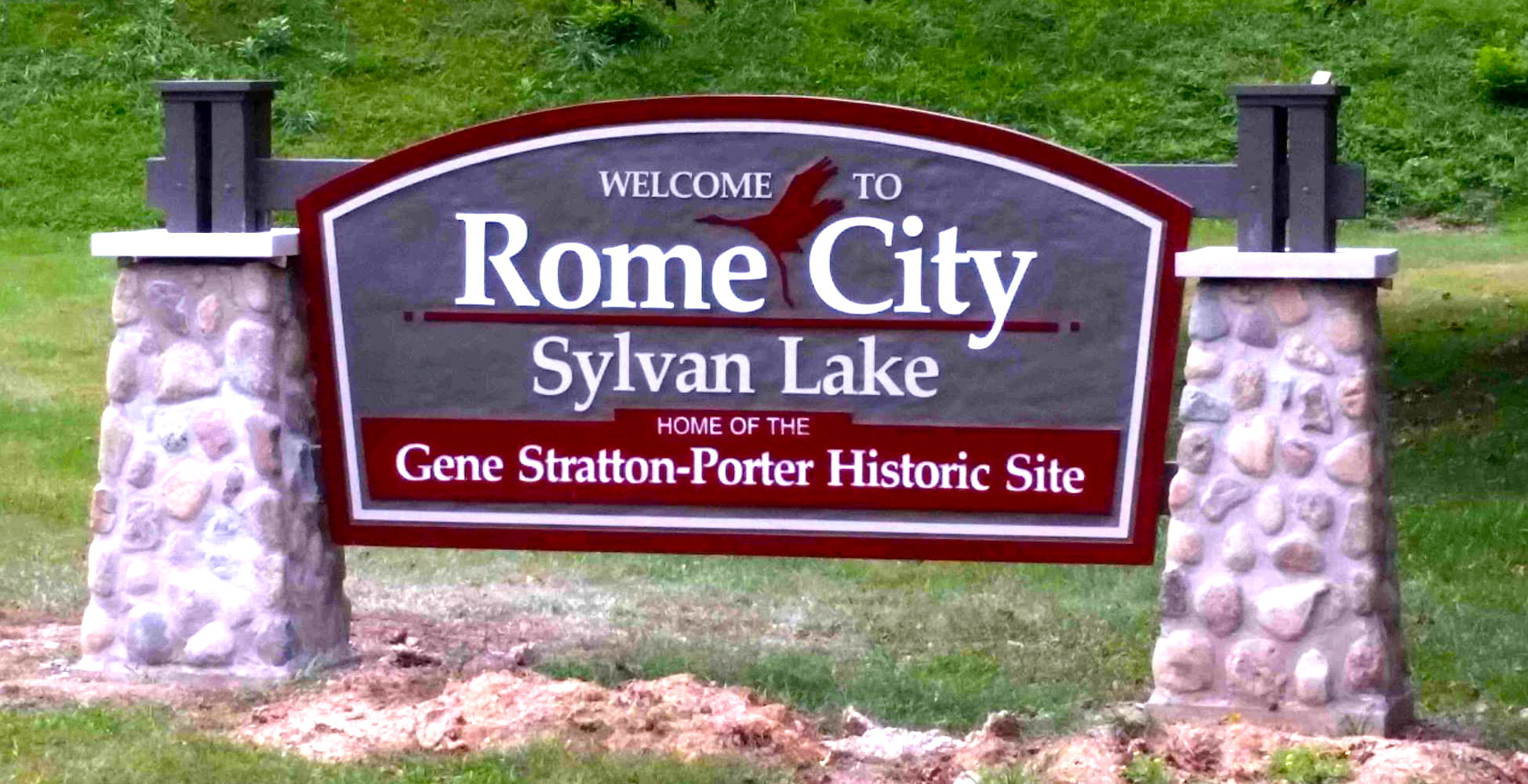 Sign of Rome City Sign of Rome City
