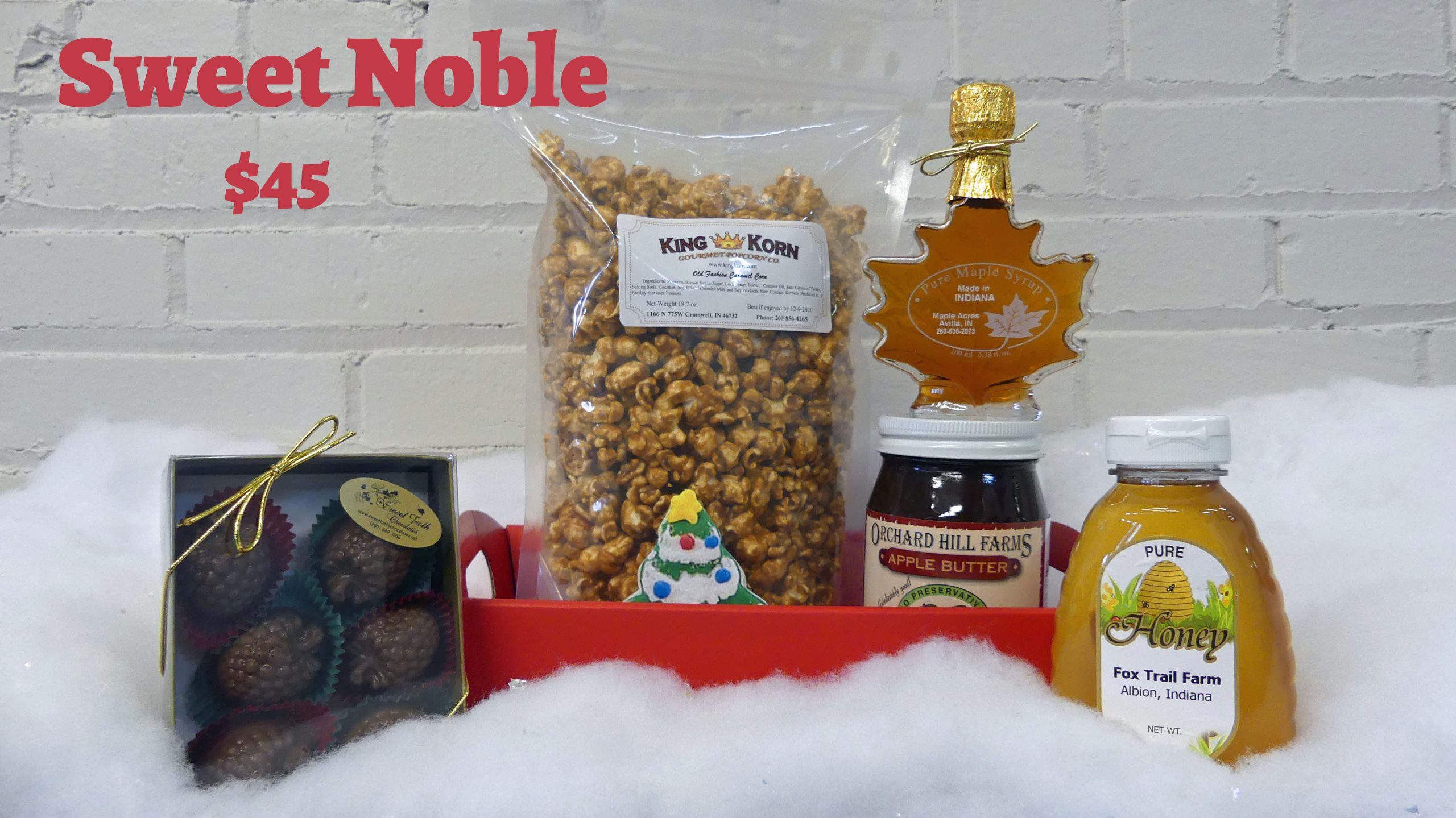 Made in Noble gift set basket