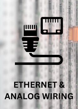 Ethernet & analog wiring